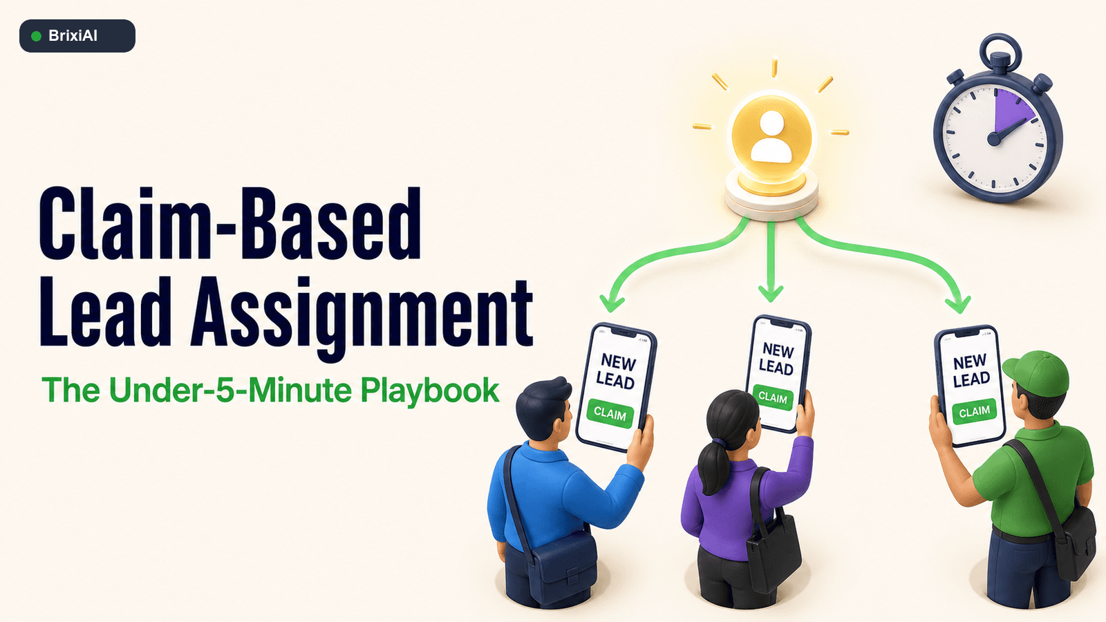 Claim-Based Lead Assignment: The Under-5-Minute Playbook