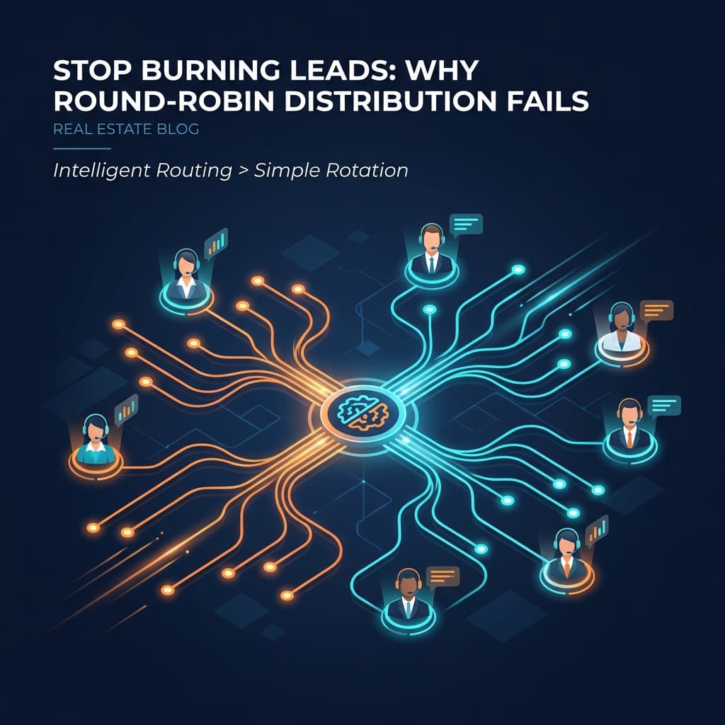 Stop Burning Leads: Why Round-Robin Distribution Fails in Real Estate