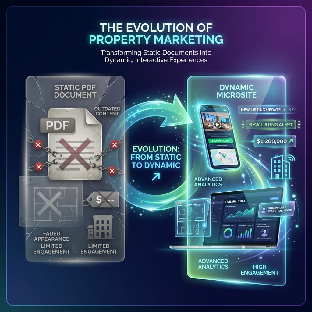 Microsites vs PDFs: The Future of Property Sharing