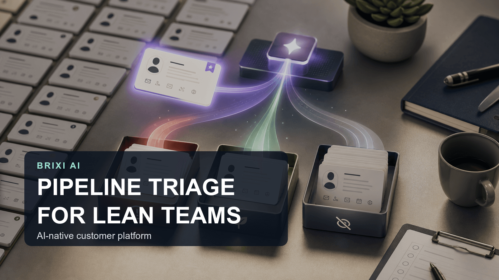 Pipeline Triage for Lean Teams: How AI Decides What Humans Should Touch