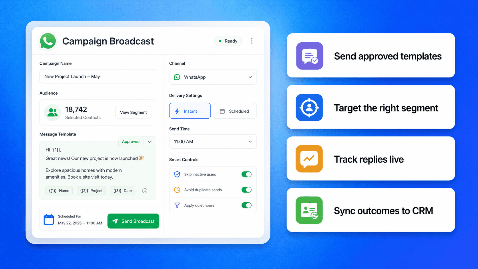 Brixi WhatsApp follow-up automation