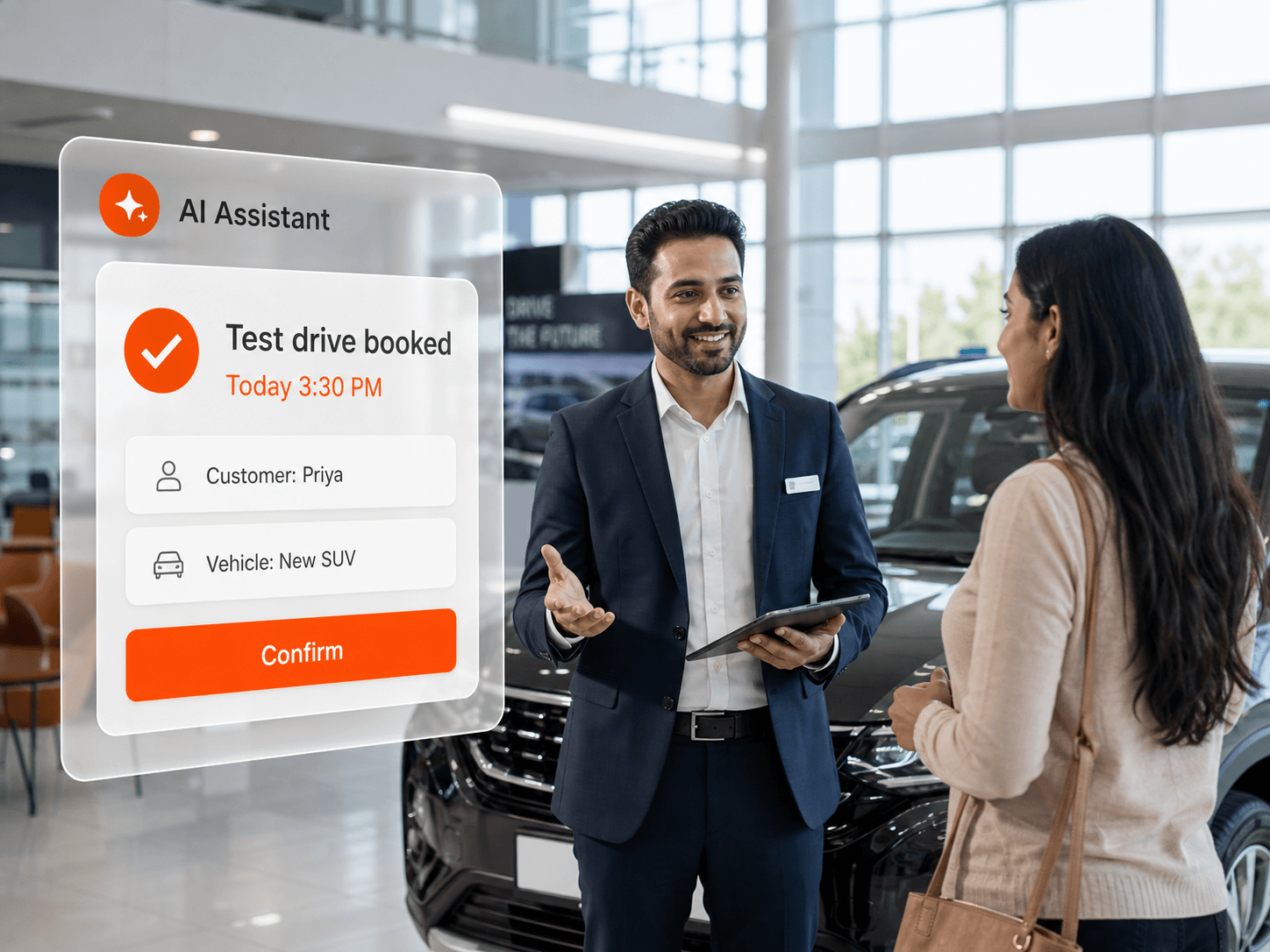 Showroom pipeline for automobile teams in Brixi
