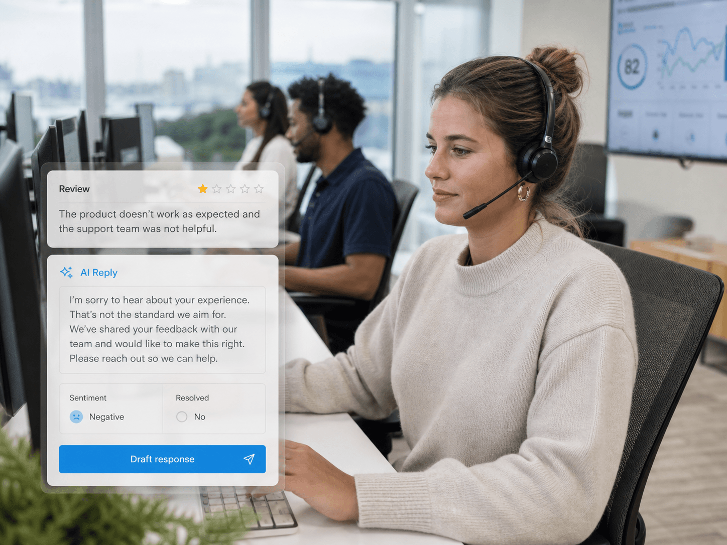 AI conversation for orm cx teams in Brixi