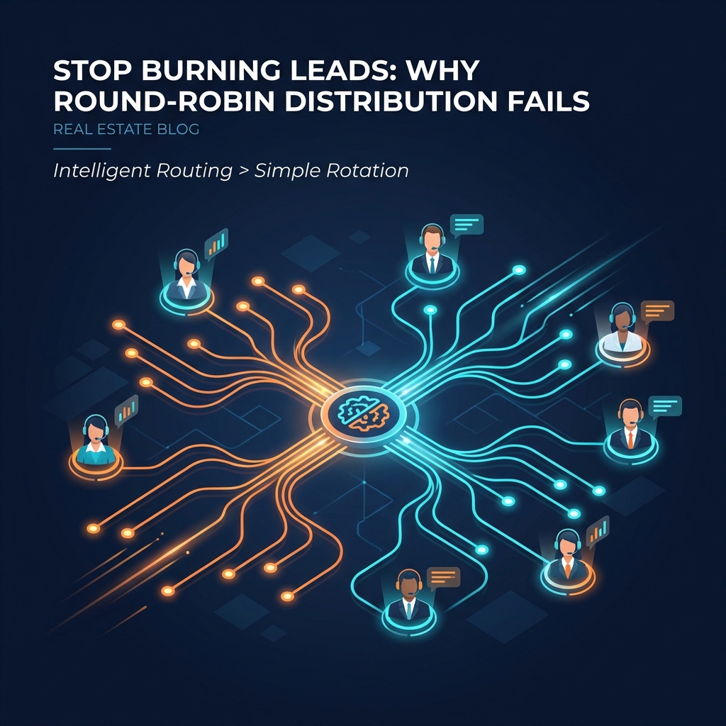 Stop Burning Leads: Why Round-Robin Distribution Fails in Real Estate