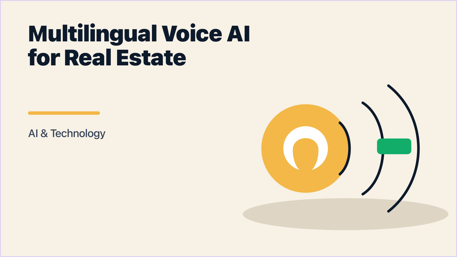 Multilingual Voice AI for Indian Real Estate Sales