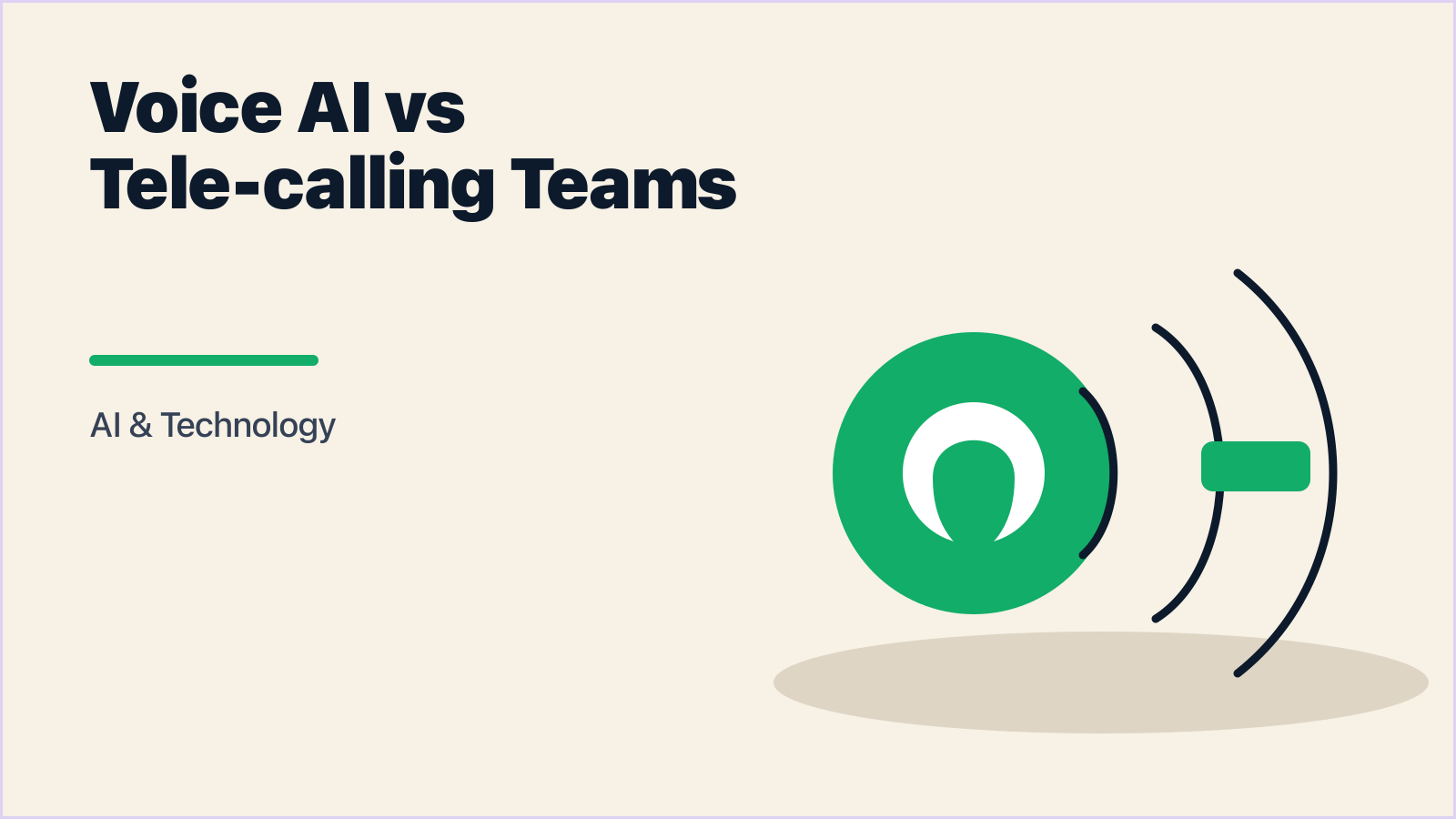 Voice AI vs Telecalling Teams: The Real Cost Breakdown