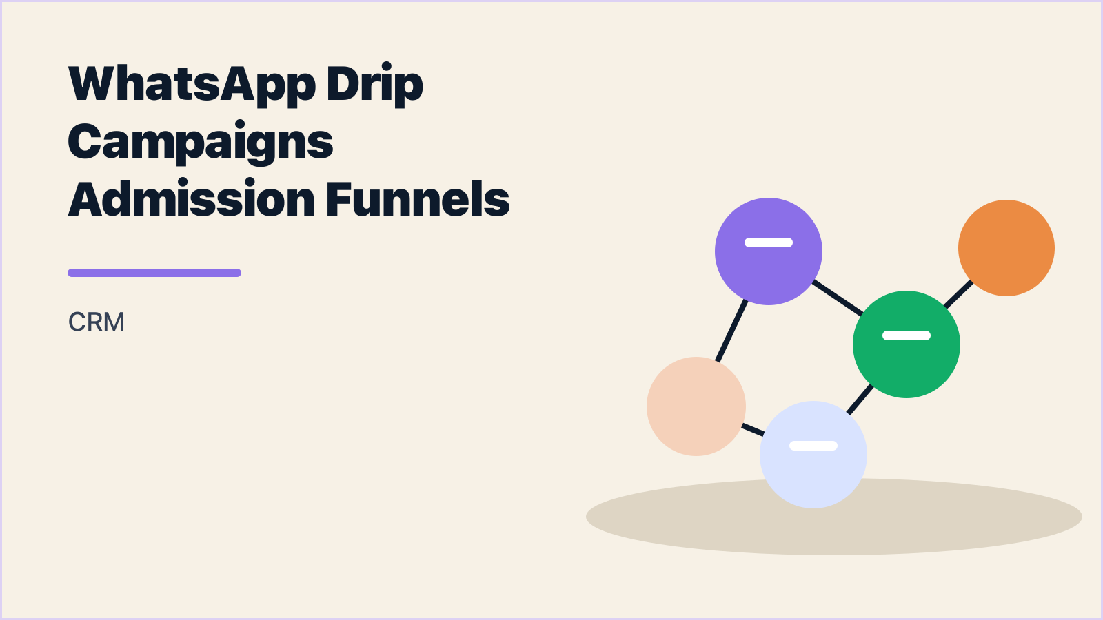 WhatsApp Drip Campaigns for Admission Funnels: From Form Fill to Fee Payment
